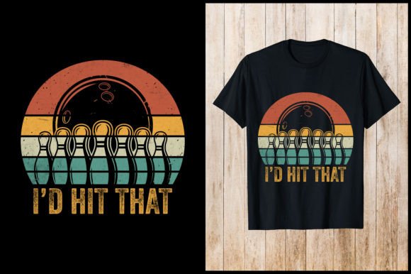 I d Hit That Bowling Retro T-Shirt Review