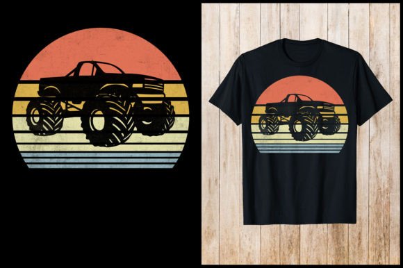 Monster Truck Retro T-Shirt Embroidery Review