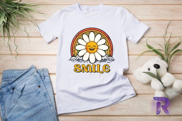 Retro Smile Daisy Sublimation Review