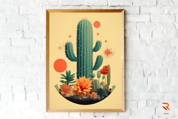 Retro Vintage Cactus Wall Art Embroidery Review