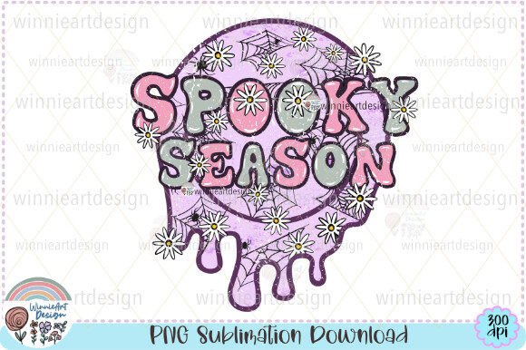 Spooky Season Retro Halloween Pastel PNG Review
